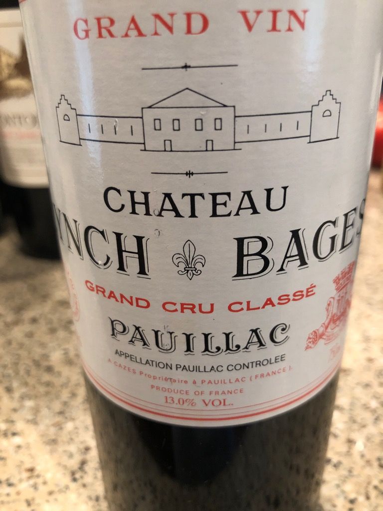 1996 Château Lynch-Bages - CellarTracker