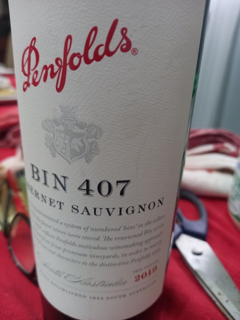 2022 Penfolds Cabernet Sauvignon Bin 407 - CellarTracker