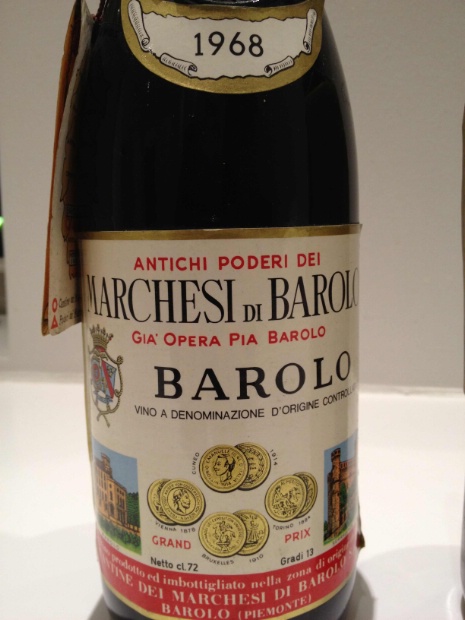 Marchesi di Barolo 1968 バローロ ヴィンテージワイン Marchesi di Barolo 1968 バローロ ヴィンテージワイン