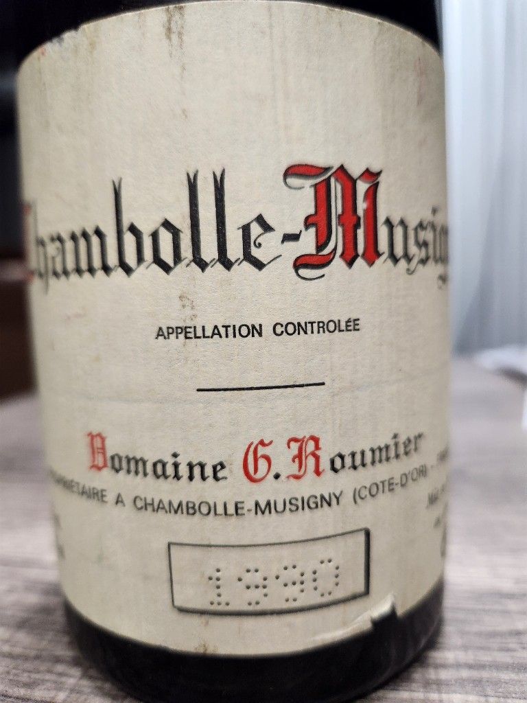 1988 Domaine G. Roumier / Christophe Roumier Chambolle-Musigny