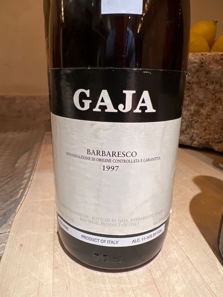 1997 Gaja Barbaresco - CellarTracker