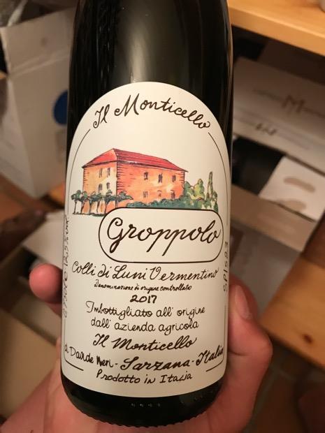 2017 Il Monticello Vermentino Colli di Luni Groppolo, Italy, Tuscany ...