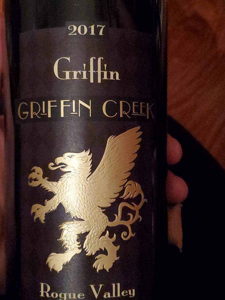 2017 Griffin Creek Griffin, USA, Oregon, Southern Oregon, Rogue Valley CellarTracker