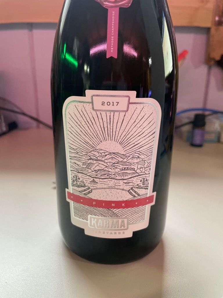 2017 Karma Vineyards Estate Pink Methode Champenoise, USA, Washington