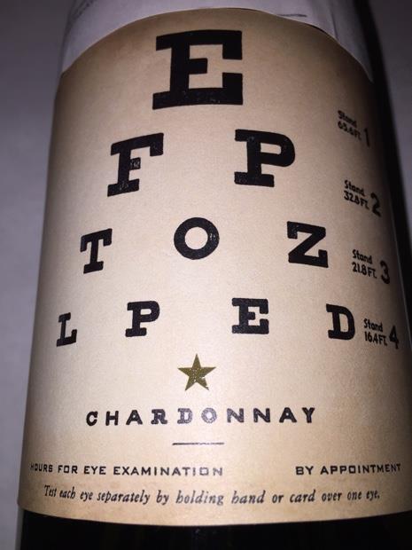 NV Eye Chart Wines Chardonnay, USA, California - CellarTracker