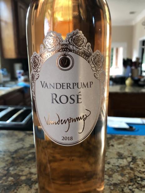 2018 Vanderpump Côtes de Provence Rosé, France, Provence, Côtes de