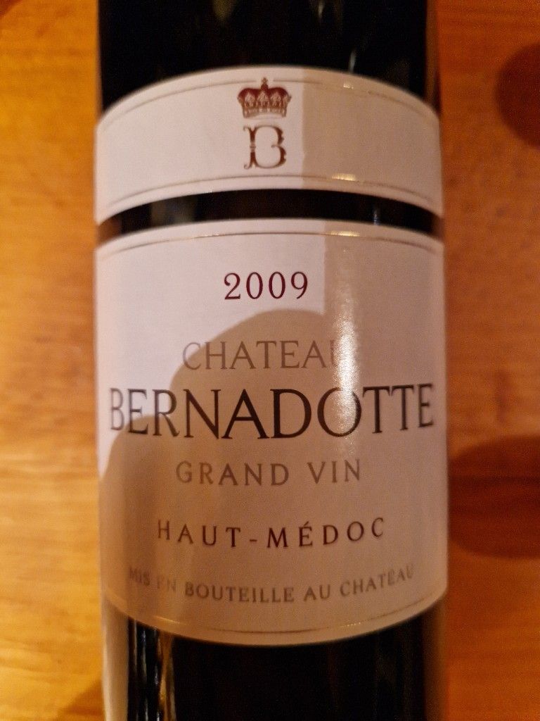 2009 Château Bernadotte - CellarTracker