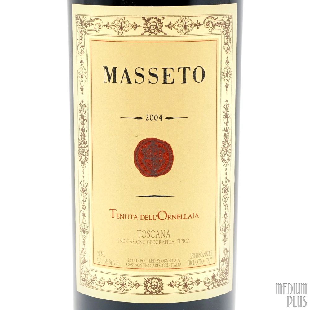 TENUTA DELL’ORNELLAIA MASSETO マッセート　2004 Masseto 2004 | Tenuta Dell` Ornellaia | Vintage Grapes GmbH