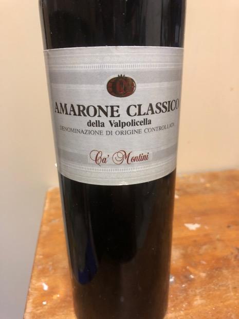 2011 Ca' Montini Amarone della Valpolicella Classico