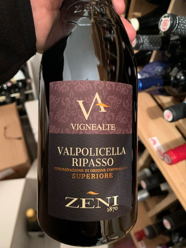 Zeni Ripasso 2022 Zeni Valpolicella Superiore Ripasso Vignealte, Italy, Veneto ...
