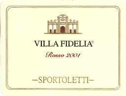 villa fidelia wine