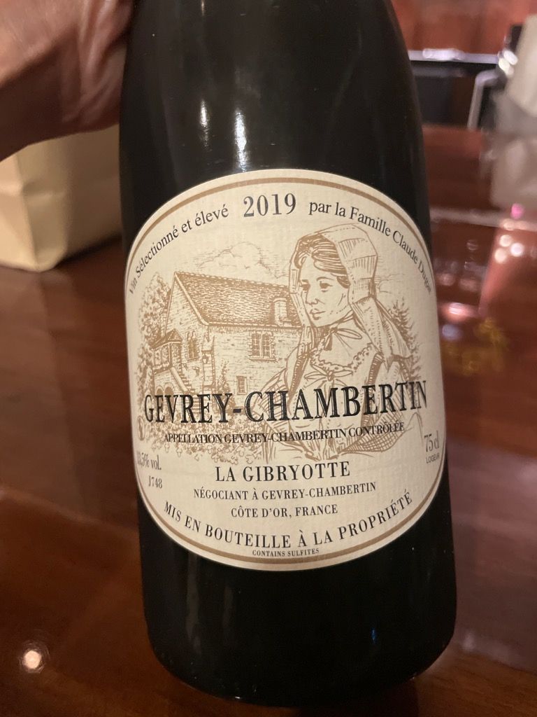 2018 La Famille Claude Dugat Gevrey-Chambertin La Gibryotte - CellarTracker