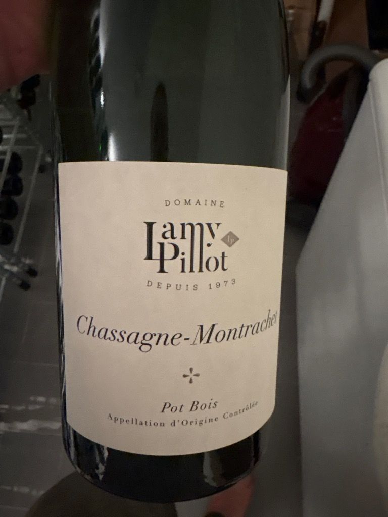 2023 Domaine Lamy-Pillot Chassagne-Montrachet Pot Bois - CellarTracker