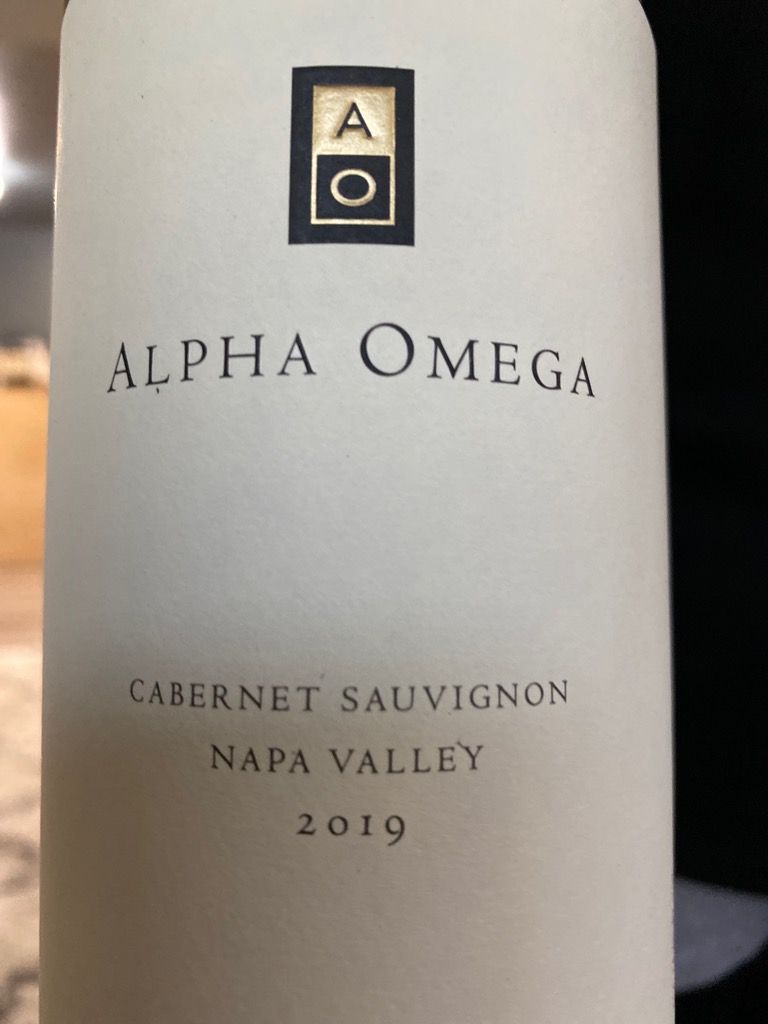 2019 Alpha Omega Cabernet Sauvignon CellarTracker