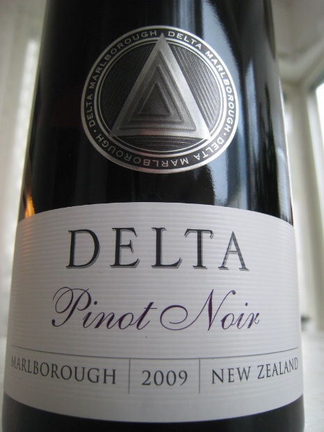 2009 Delta Vineyard Pinot Noir, New Zealand, South Island, Marlborough ...