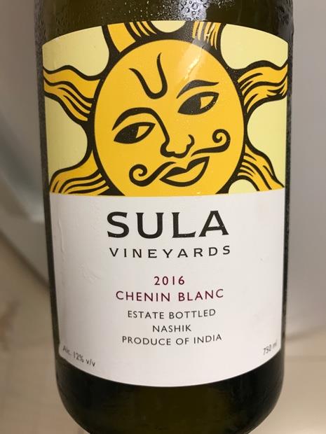 2016 Sula Vineyards Chenin Blanc India Nashik Cellartracker