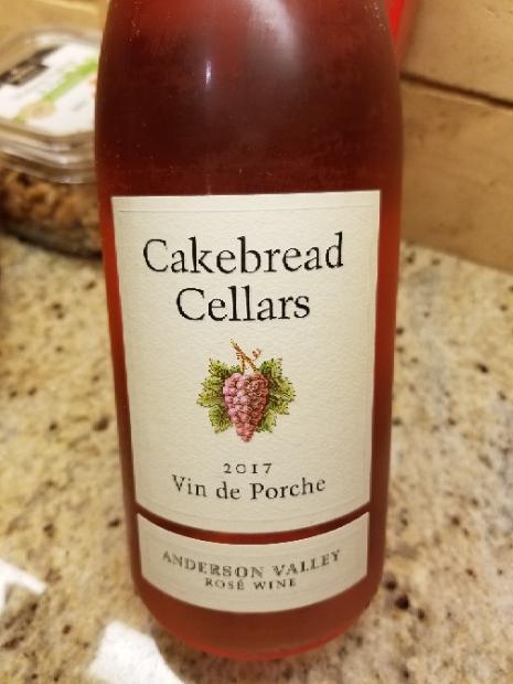2017 Cakebread Cellars Vin de Porche, USA, California, North Coast ...