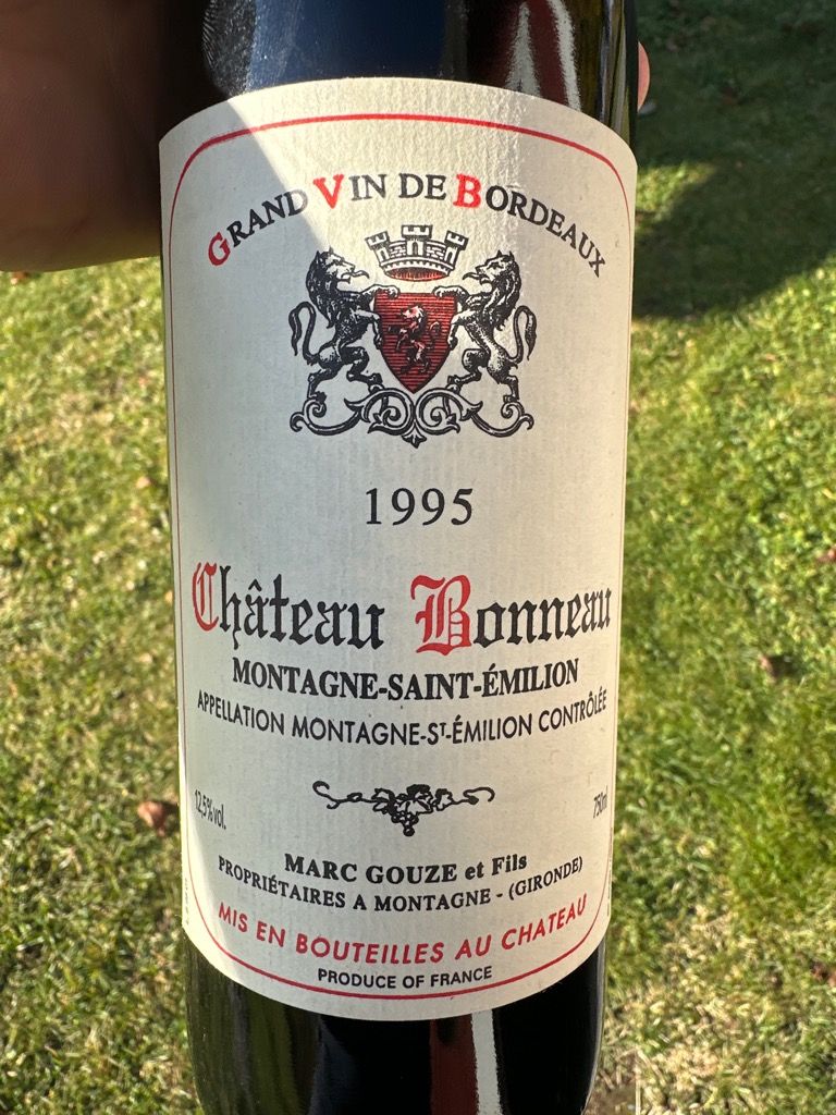 2022 Château Bonneau Montagne Saint-Emilion - CellarTracker