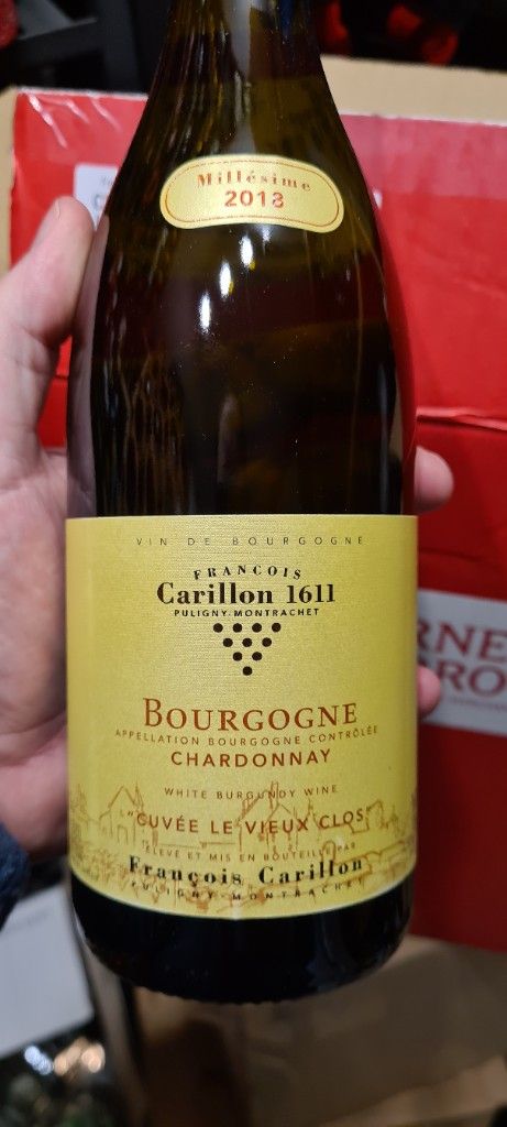 2020 Francois Carillon Bourgogne Blanc "Le Vieux Clos", France ...