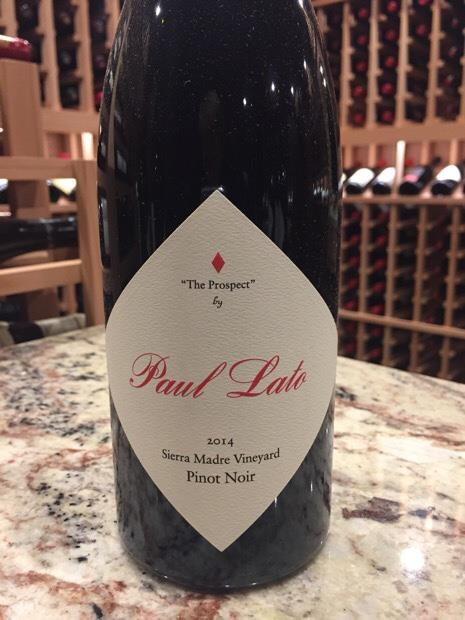 2014 Paul Lato Pinot Noir The Prospect Sierra Madre Vineyard