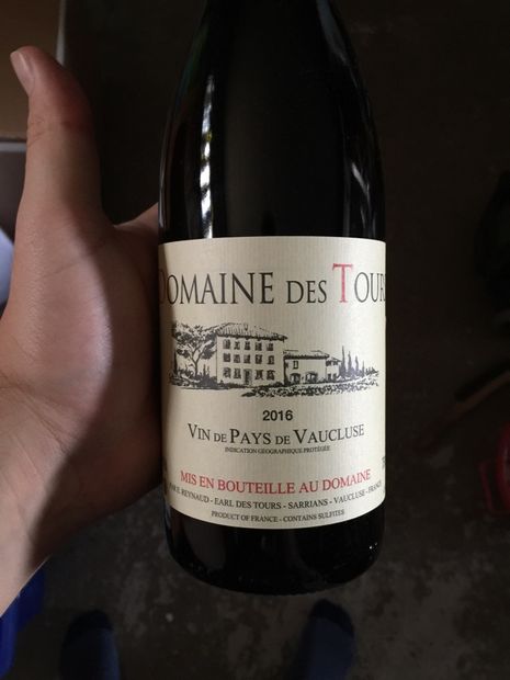 2019 Domaine des Tours Vaucluse - CellarTracker