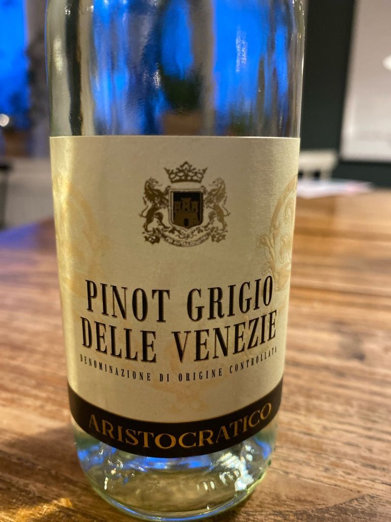 2022 Aristocratico Pinot Grigio Delle Venezie Pinot Grigio, Italy ...