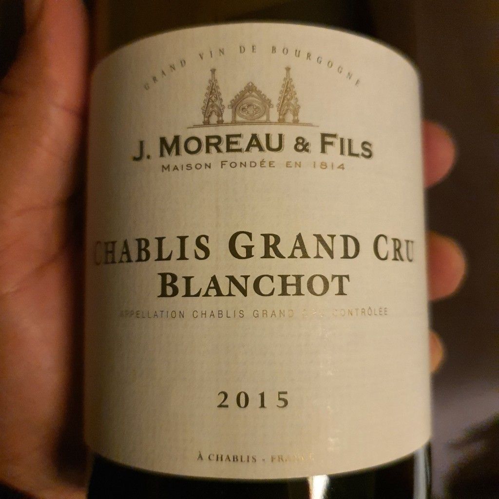 15 J Moreau Fils Chablis Grand Cru Blanchot France Burgundy Chablis Chablis Grand Cru Cellartracker