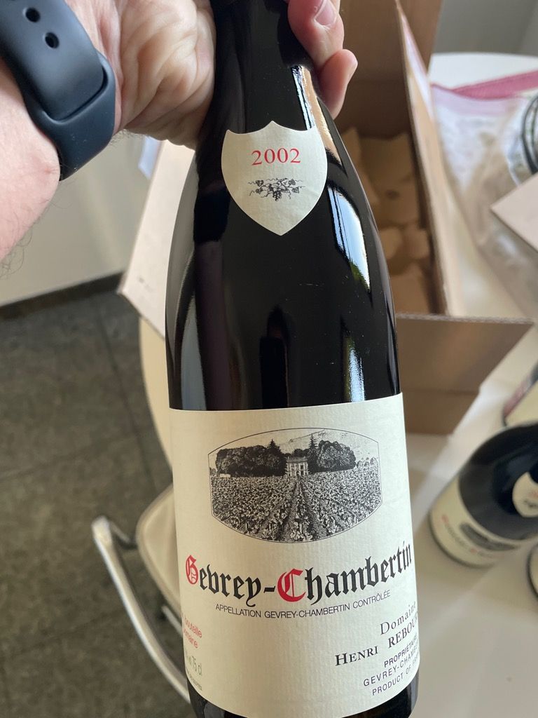 GEVREY CHAMBERTIN 2002 箱付き pierre-andre-gevrey-chambertin