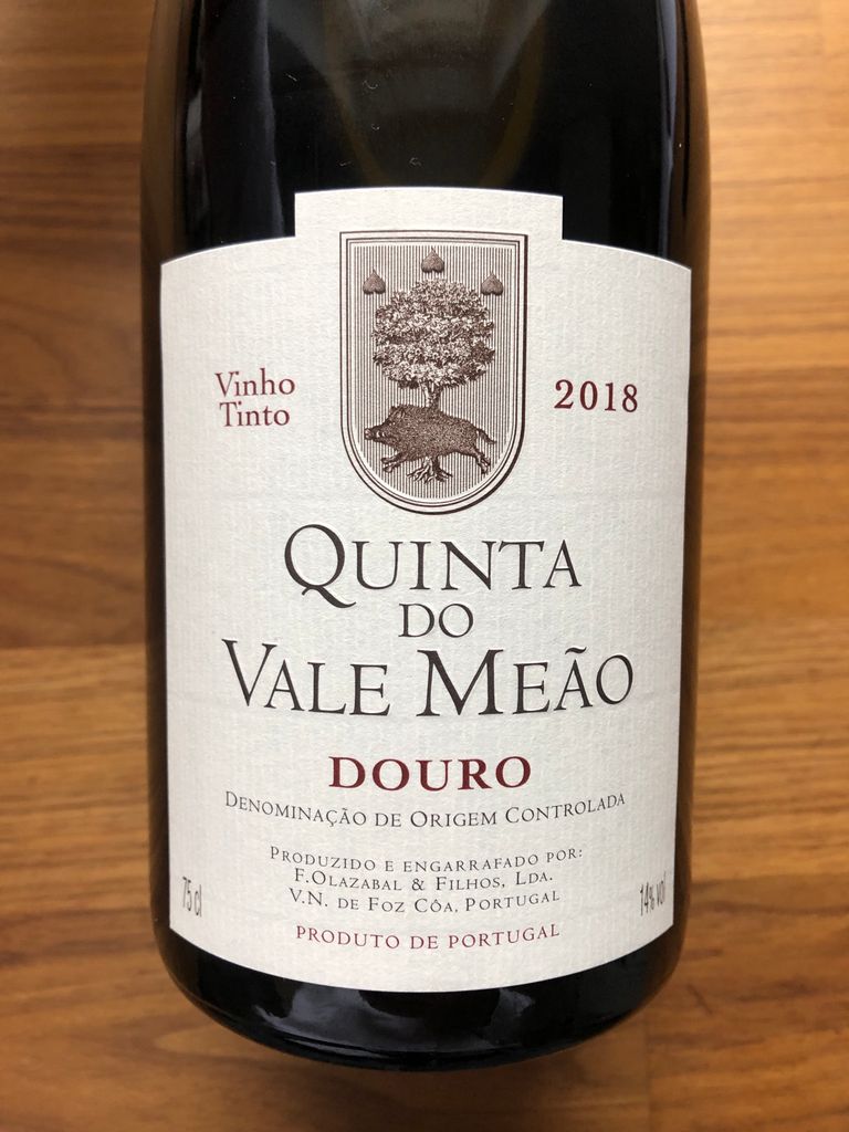 2018 Quinta do Vale Meão Douro, Portugal, Douro - CellarTracker