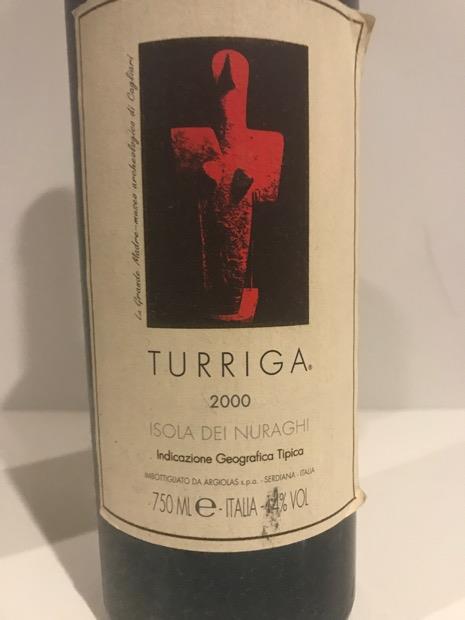 2000 Argiolas Turriga Isola dei Nuraghi IGT - CellarTracker