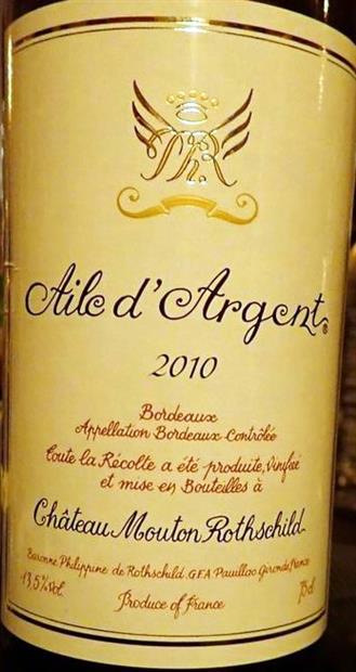 1994 Château Mouton Rothschild Aile D'Argent Blanc