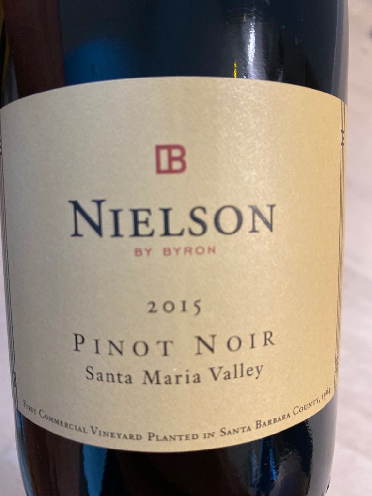 2015 Nielson by Byron Pinot Noir Santa Maria Valley, USA, California
