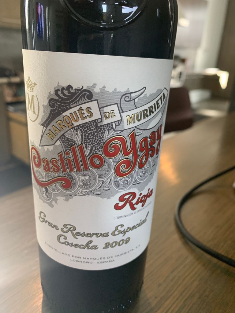 2007 Marqués de Murrieta Rioja Castillo Ygay Gran Reserva