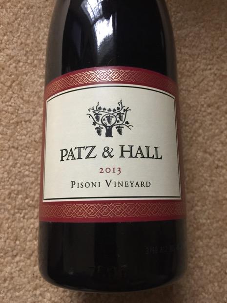 2013 Patz & Hall Pinot Noir Pisoni Vineyard - CellarTracker