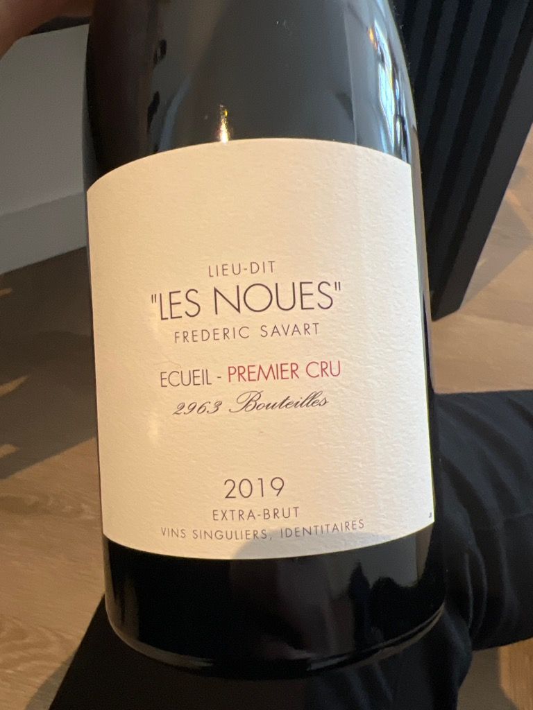 2018 Savart Champagne Premier Cru Les Noues - CellarTracker
