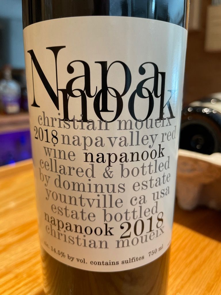 2018 Dominus Napanook Red - CellarTracker