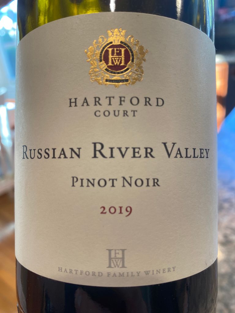 2019 Hartford / Hartford Court Pinot Noir Russian River Valley USA