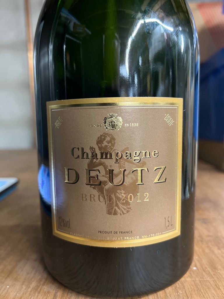 Champagne DEUTZ Brut 2012 750ml 飲料・酒