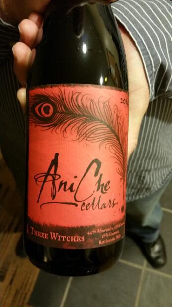 2015 AniChe Cellars Three Witches, USA, Washington, Columbia Valley