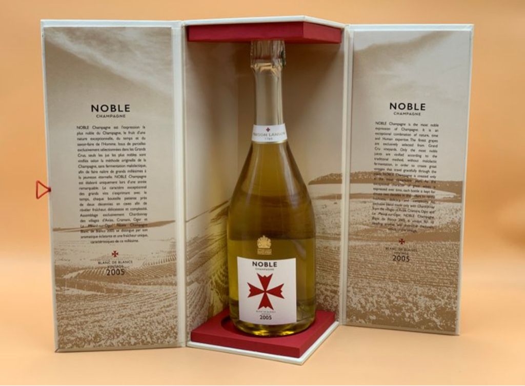 2000 Lanson Champagne Noble Cuvée de Lanson Blanc de Blancs Brut