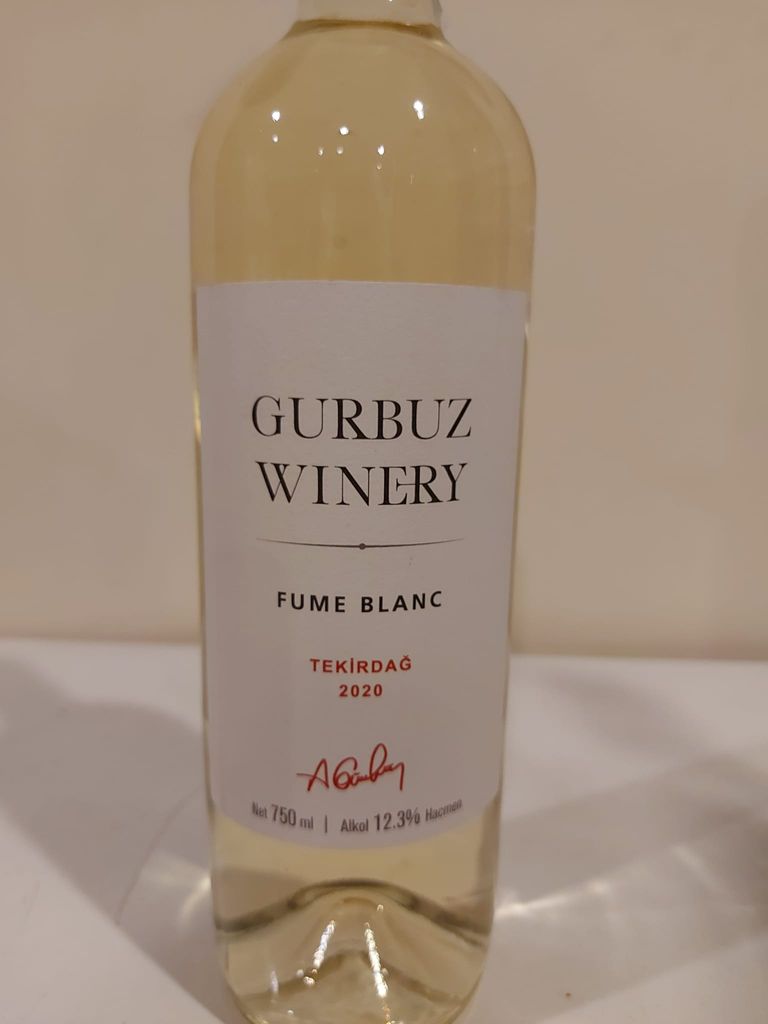 2020 Akin Gürbüz Fumé Blanc, Turkey, Tekirdag CellarTracker