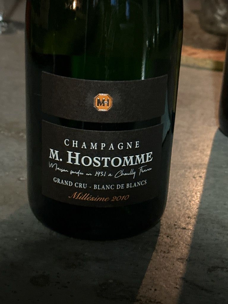 2013 M. Hostomme Champagne Grand Cru Blanc de Blancs Brut