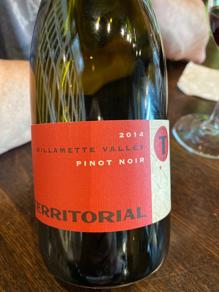 2014 Territorial Pinot Noir, USA, Oregon, Willamette Valley - CellarTracker