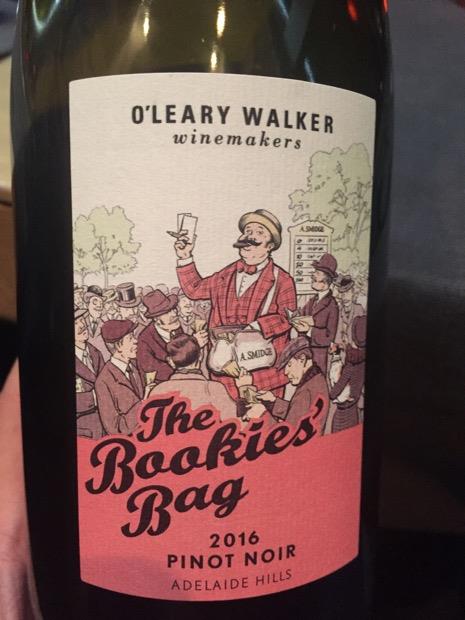 2016 O'Leary Walker Pinot Noir The Bookies' Bag, Australia, South ...