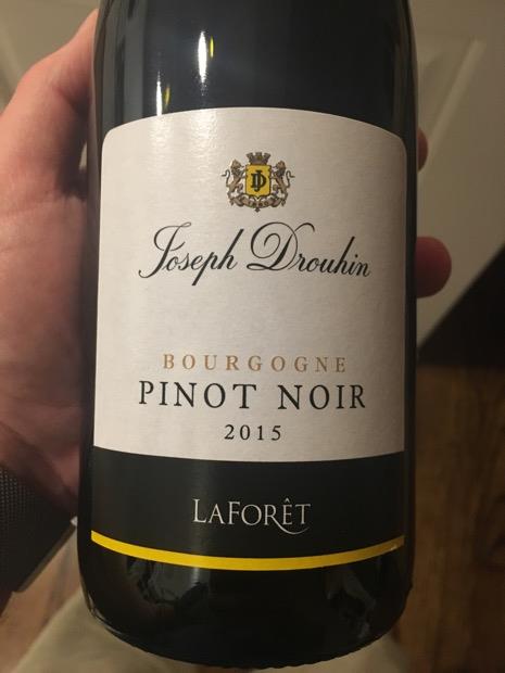 2015 Joseph Drouhin Pinot Noir Bourgogne Laforet, France, Burgundy, Bourgog...