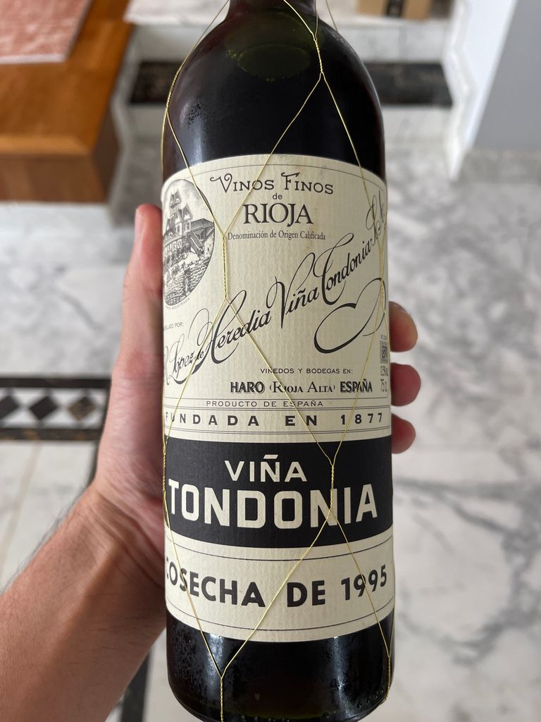 1991 R. López de Heredia Rioja Gran Reserva Viña Tondonia