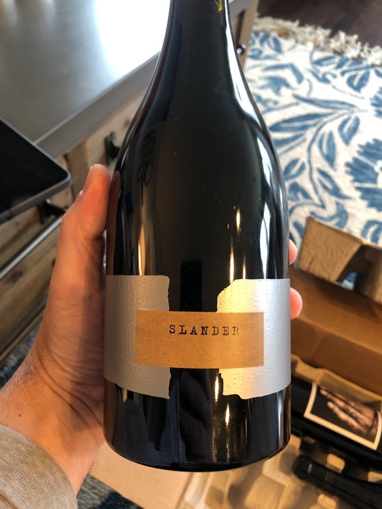 2019 Orin Swift Slander - CellarTracker