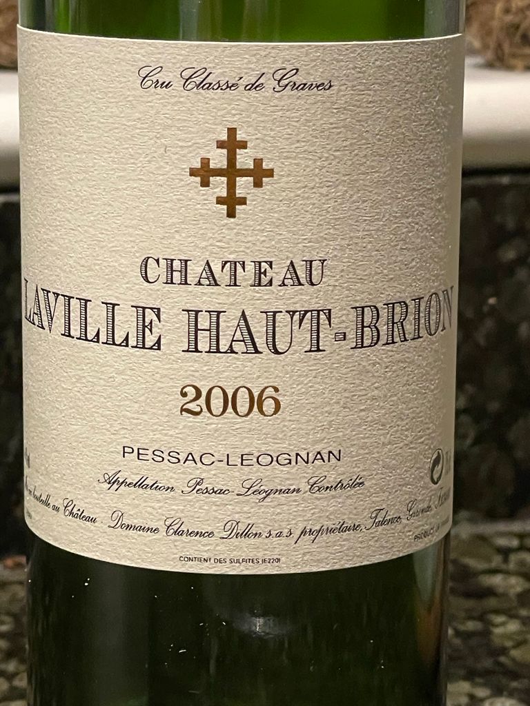 CHATEAU HAUT-BRION BRANC 2006 オーブリオンブラン - 食品・飲料・酒
