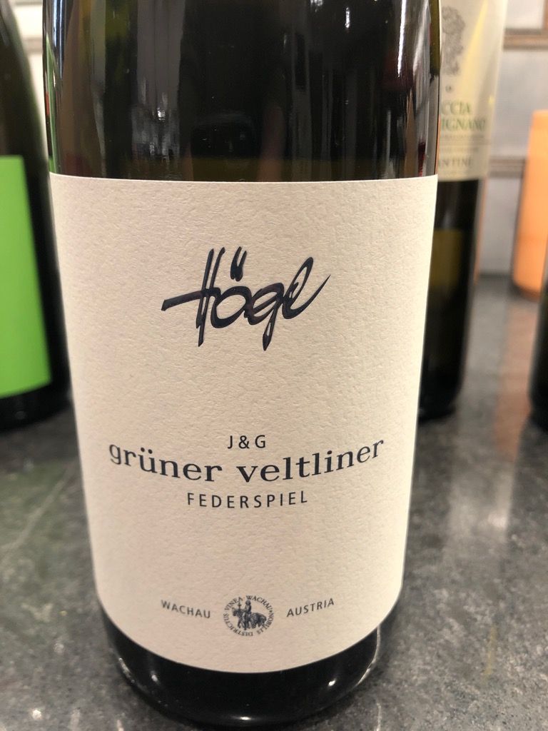 2020 Weingut Josef Högl Grüner Veltliner Federspiel Wachauer Weingarten ...