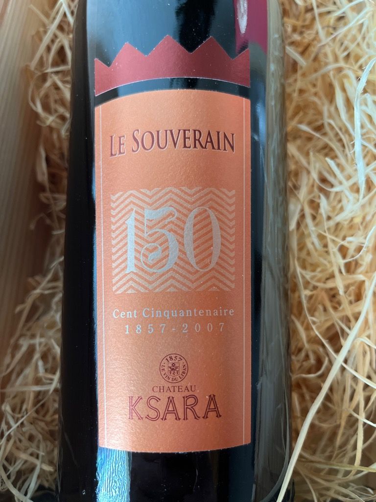 2004 Château Ksara Le Souverain 150 Cent Cinquantenaire